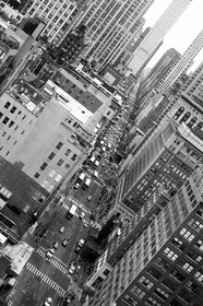 ILLUSTRATION - New York - Manhattan - Times Square - 5 fevrier 2016